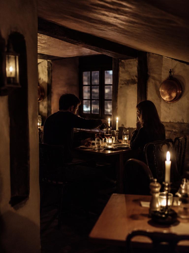 Mysig krog i Gamla stan – Låg takhöjd, levande ljus och en meny som inte ändrats på tjugo år – med flit.